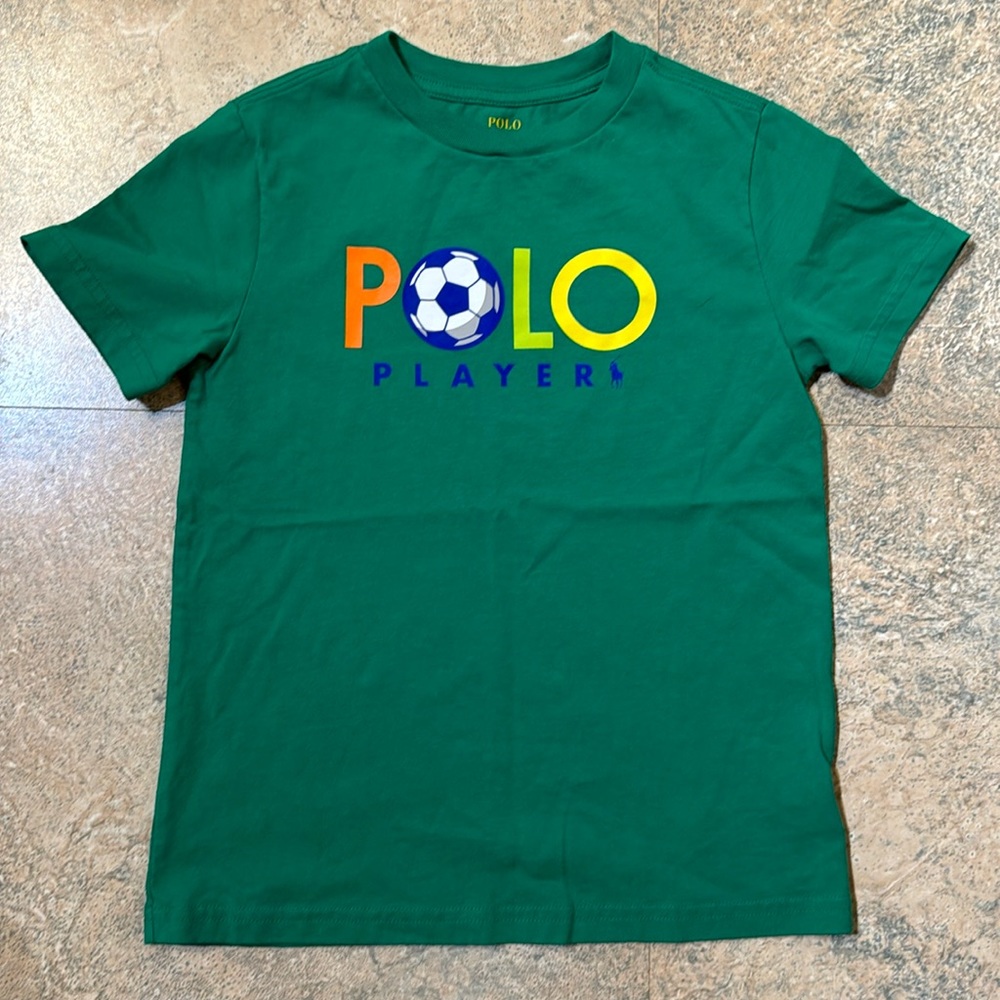 Boys Polo Ralph Lauren T-Shirt Size 6